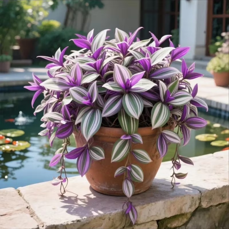 New Arrival - Charm of Tradescantia zebrina