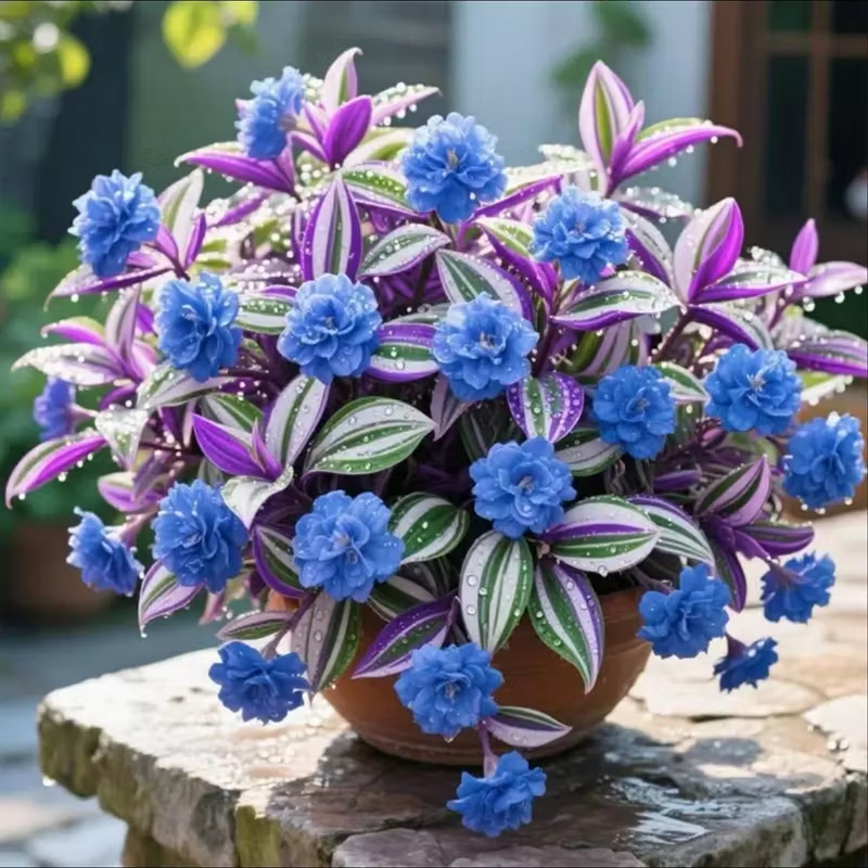 New Arrival - Charm of Tradescantia zebrina