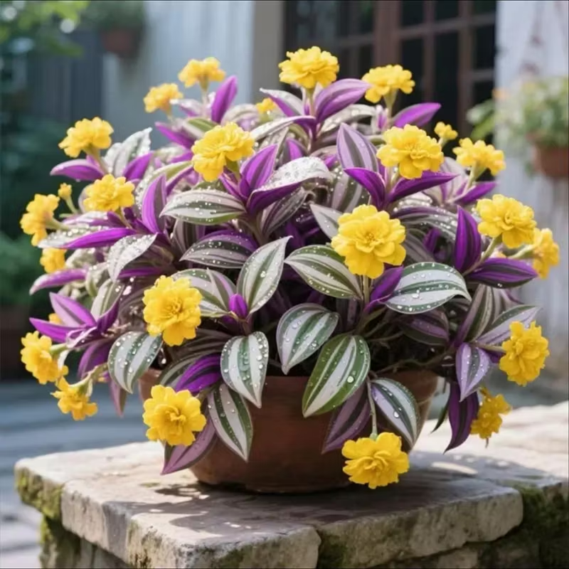 New Arrival - Charm of Tradescantia zebrina