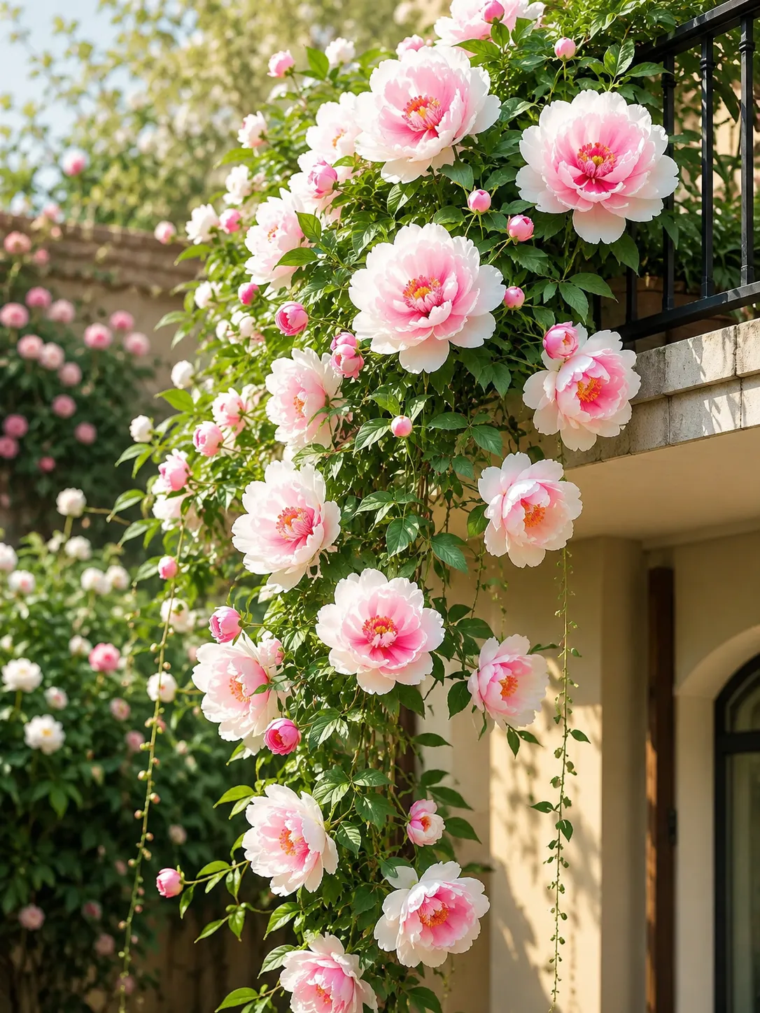 Rare Double Climbing Peonies &🌺 That Bloom Big & Beautiful