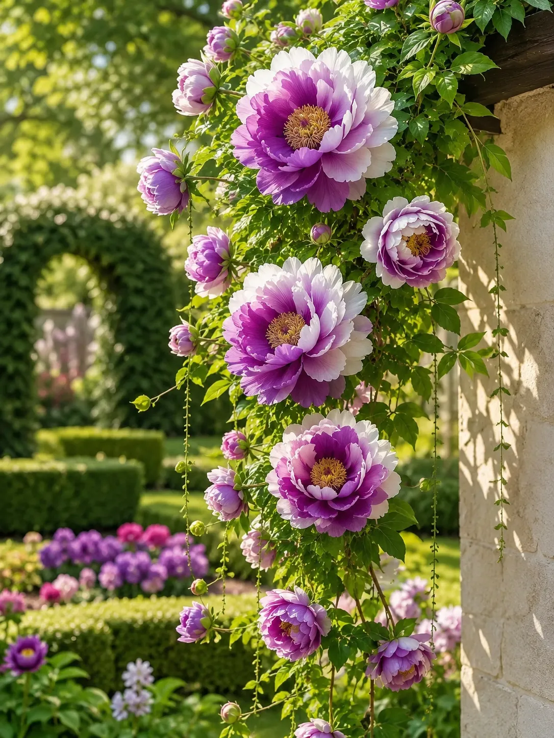Rare Double Climbing Peonies &🌺 That Bloom Big & Beautiful