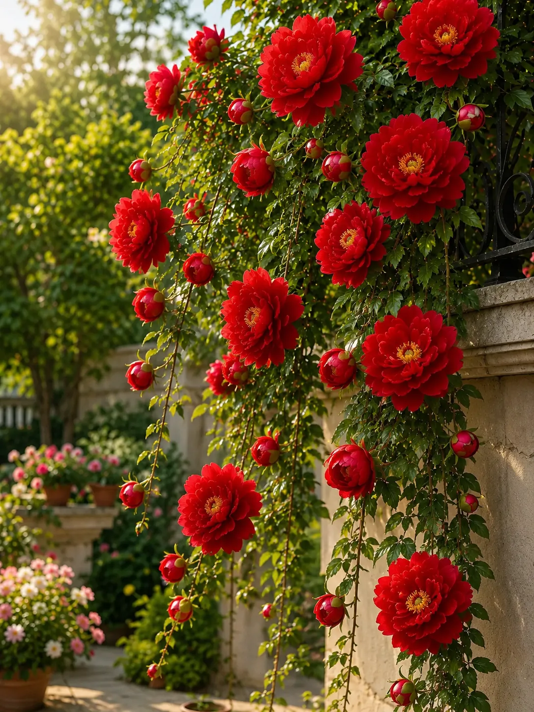 Rare Double Climbing Peonies &🌺 That Bloom Big & Beautiful