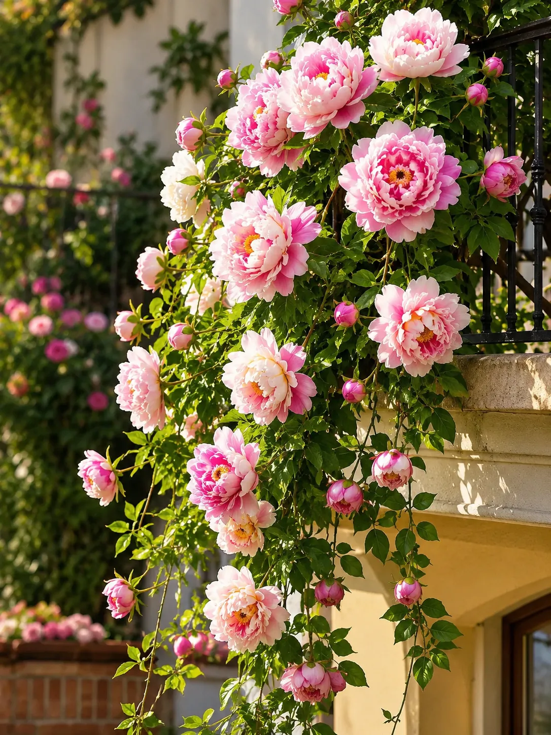 Rare Double Climbing Peonies &🌺 That Bloom Big & Beautiful