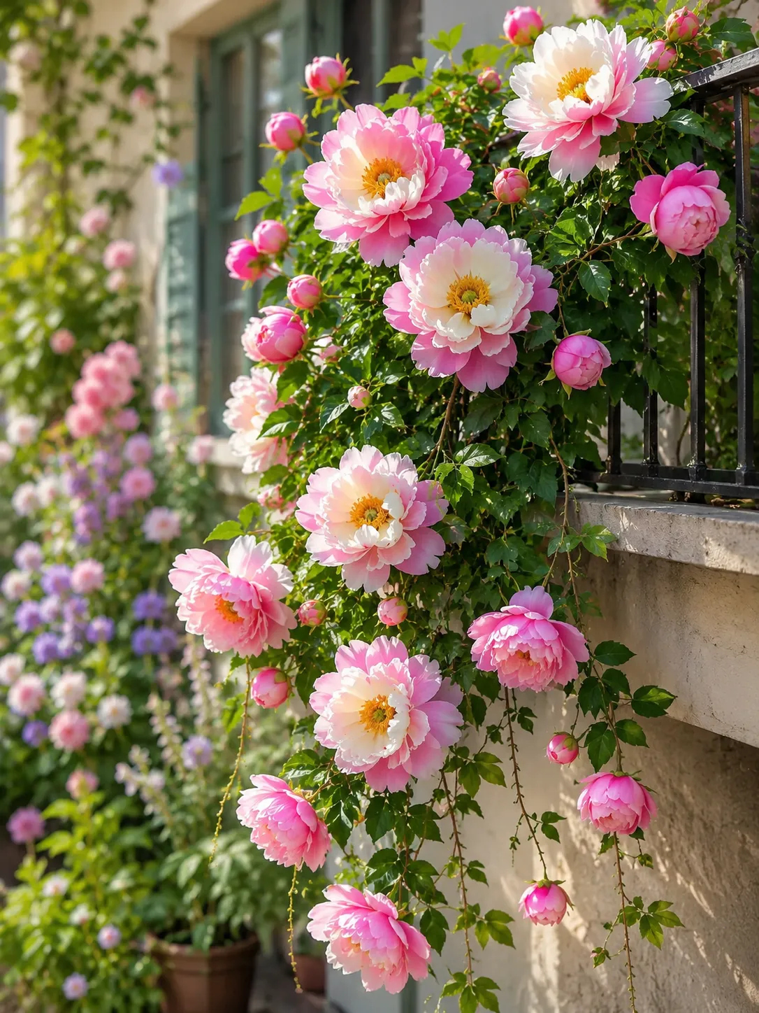 Rare Double Climbing Peonies &🌺 That Bloom Big & Beautiful