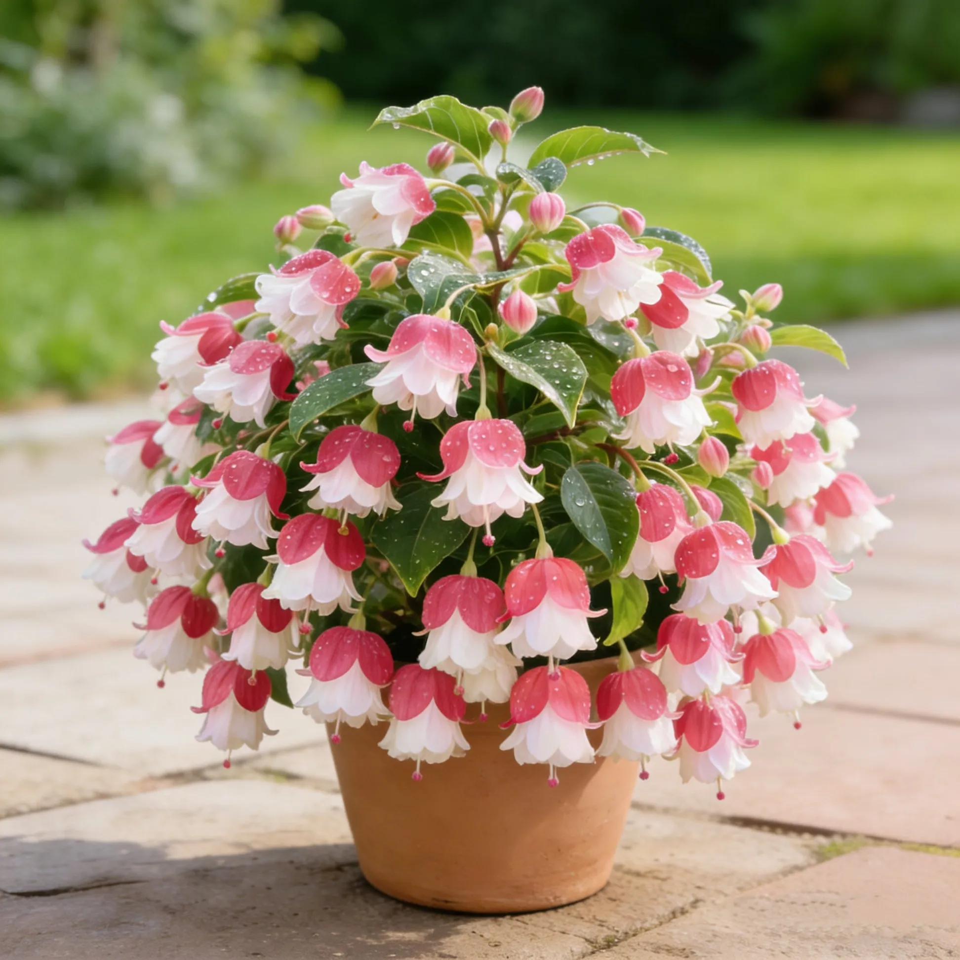 🌸 Double Fuchsia – Beautiful Shade-Loving Flowering Plants
