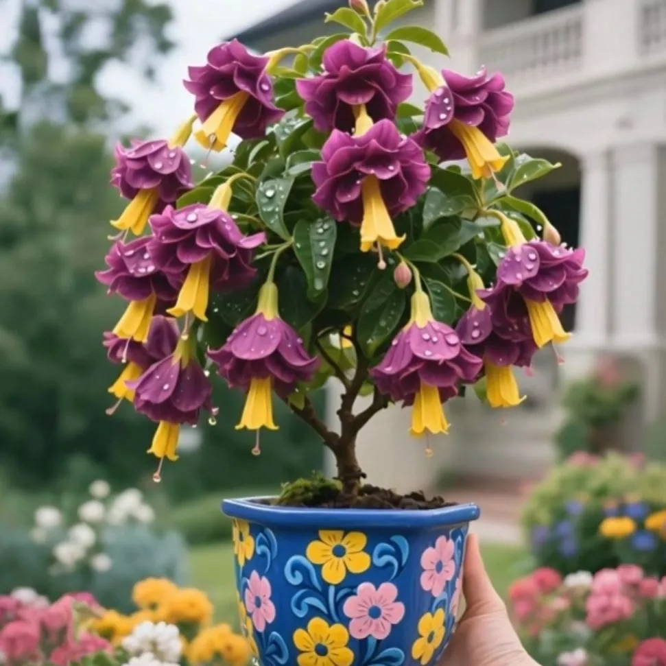 🌸 Double Fuchsia – Beautiful Shade-Loving Flowering Plants
