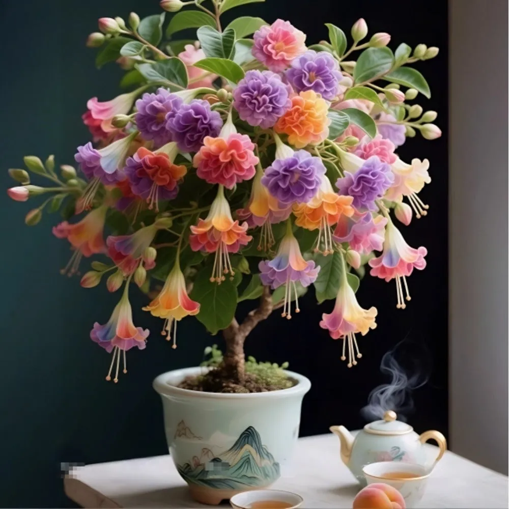 🌸 Double Fuchsia – Beautiful Shade-Loving Flowering Plants