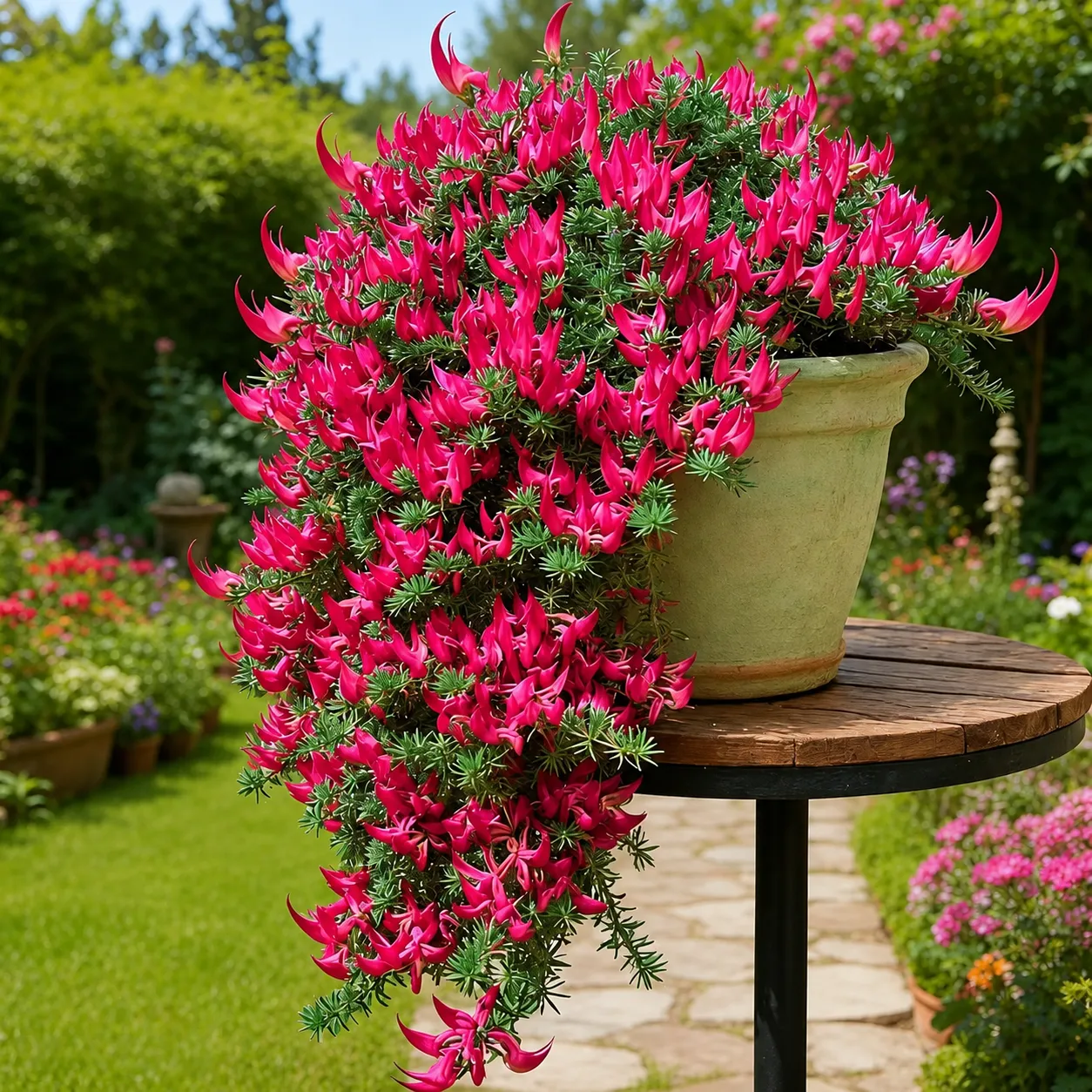 🪴🦜Parrotbeak spider plant - 🔥 Blooms for up to 300 Days a Year!