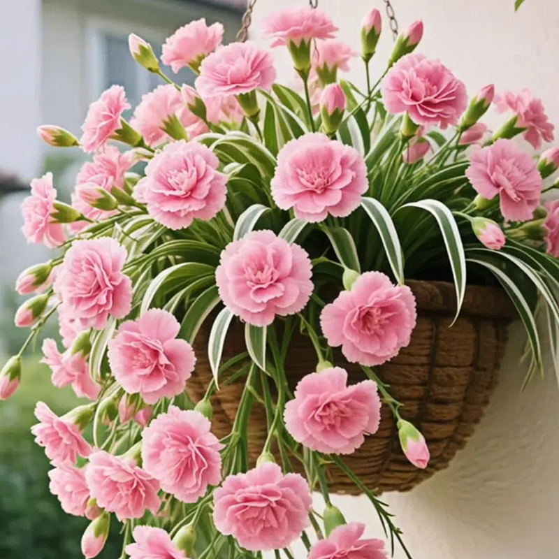Grand Bloom Spider Plant Bulbs 💐 Nature’s Hanging Masterpiece of Color & Grace