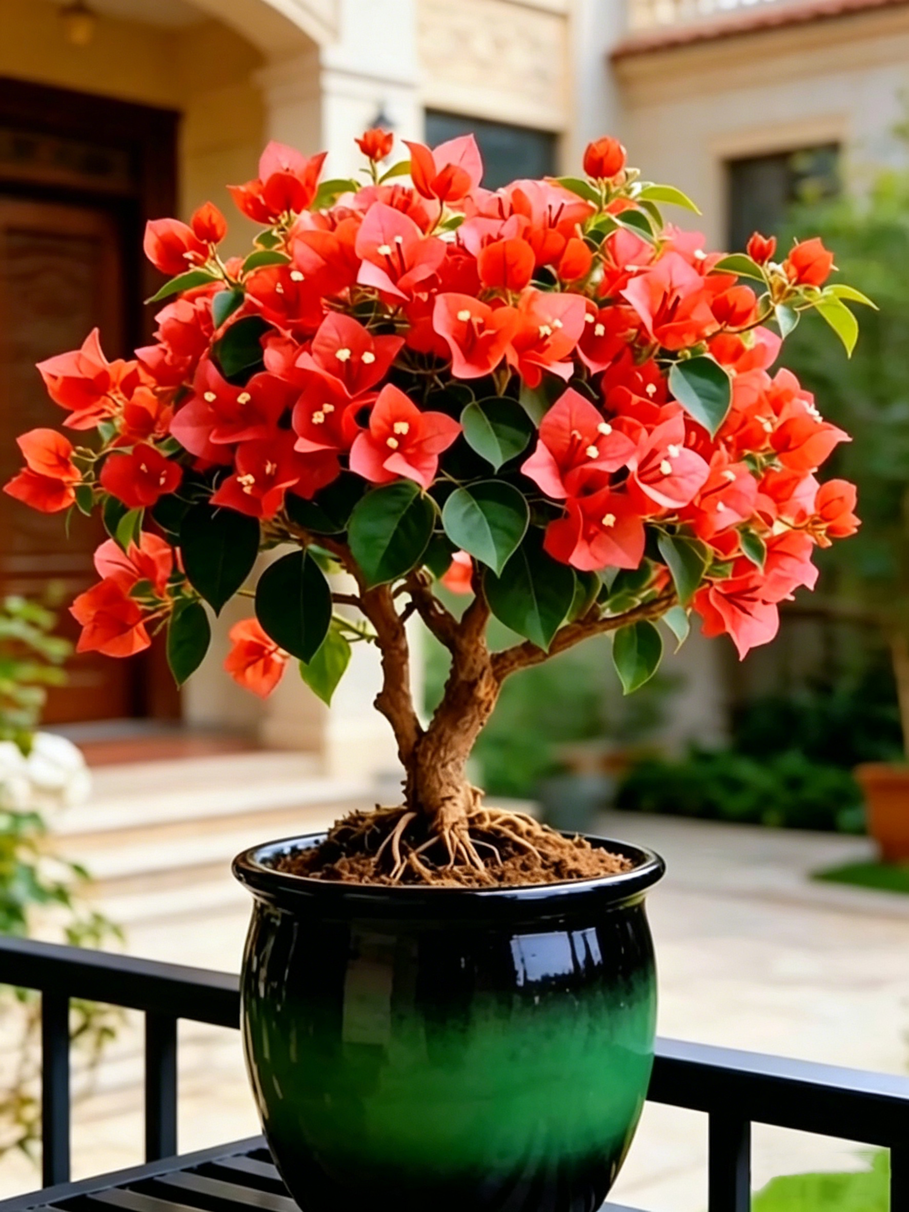 Colorful Bougainvillea Live Plants 🌺 Explosive Color Blooms That Transform Any Wall Into a Tropical Paradise