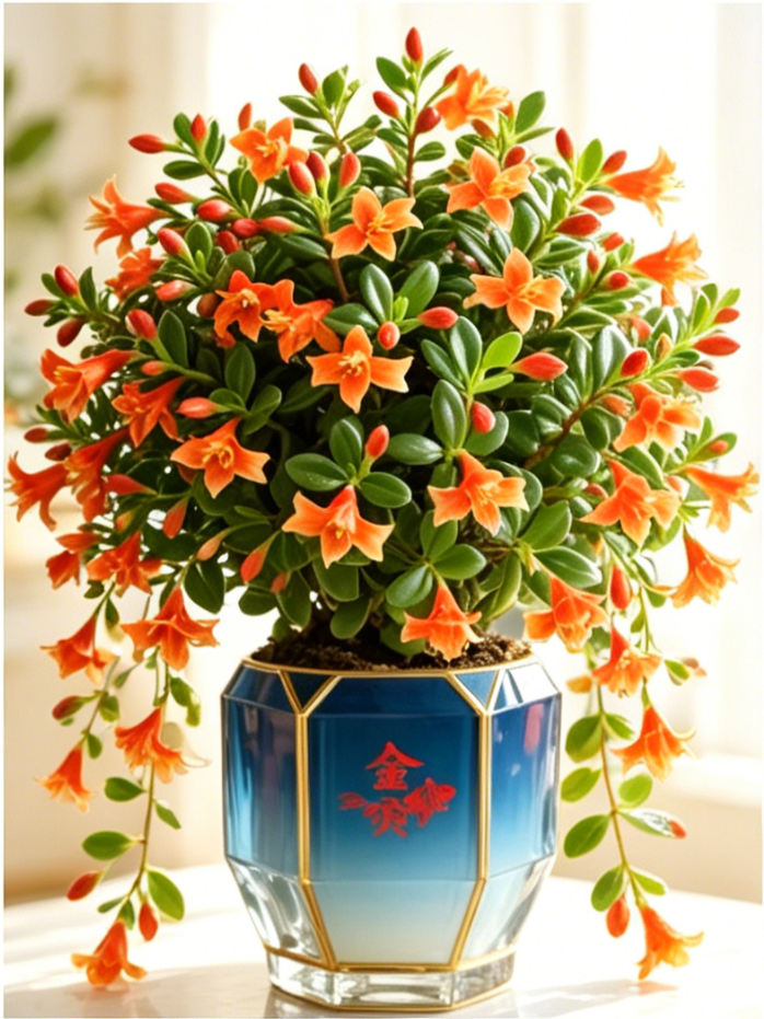 🌿 Goldfish Plant – A Living Waterfall of Golden Blooms & Evergreen Beauty 🐠✨