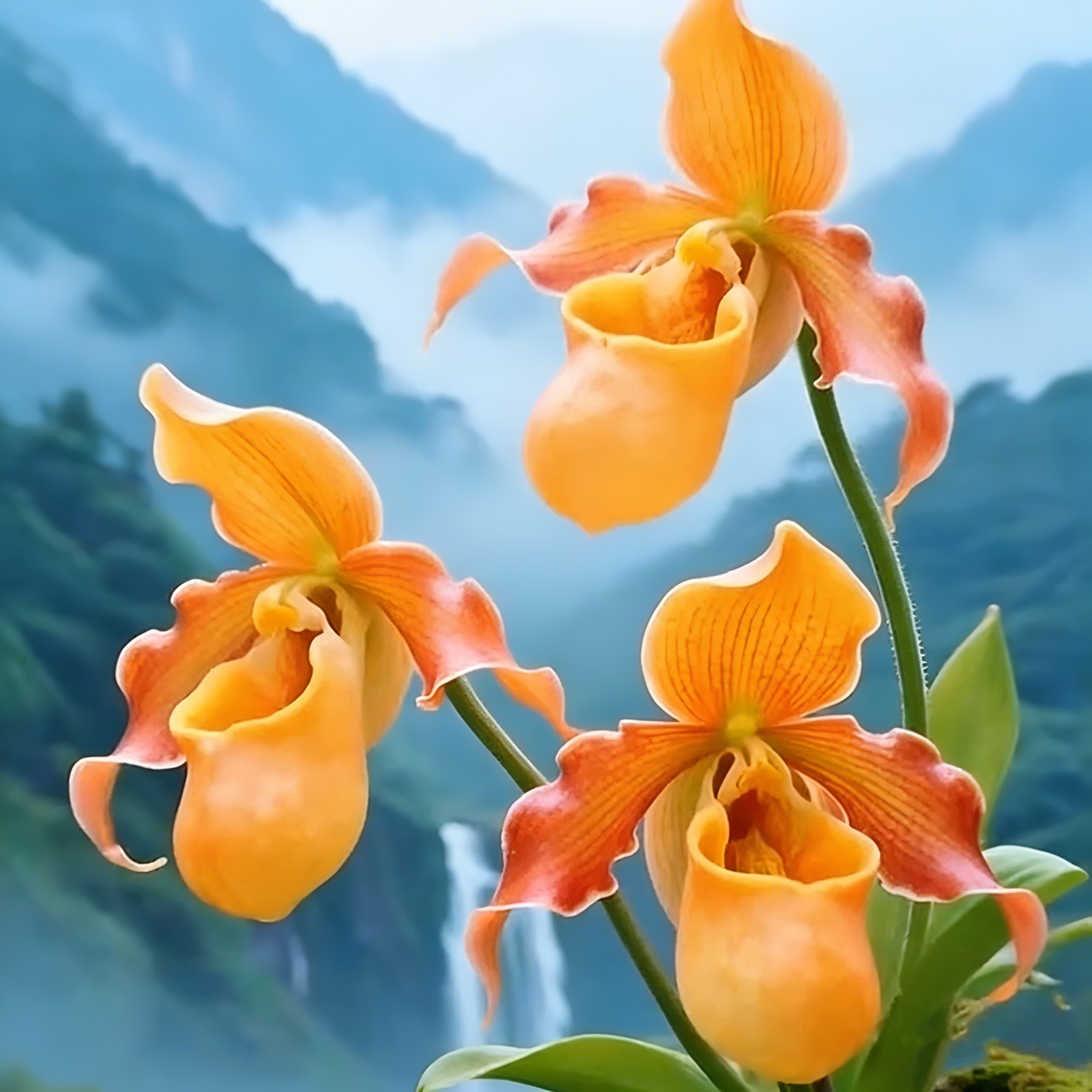 🌿 Bloom with Grace: Paphiopedilum（Slipper Orchids） Nature’s Most Elegant Surprise 💕