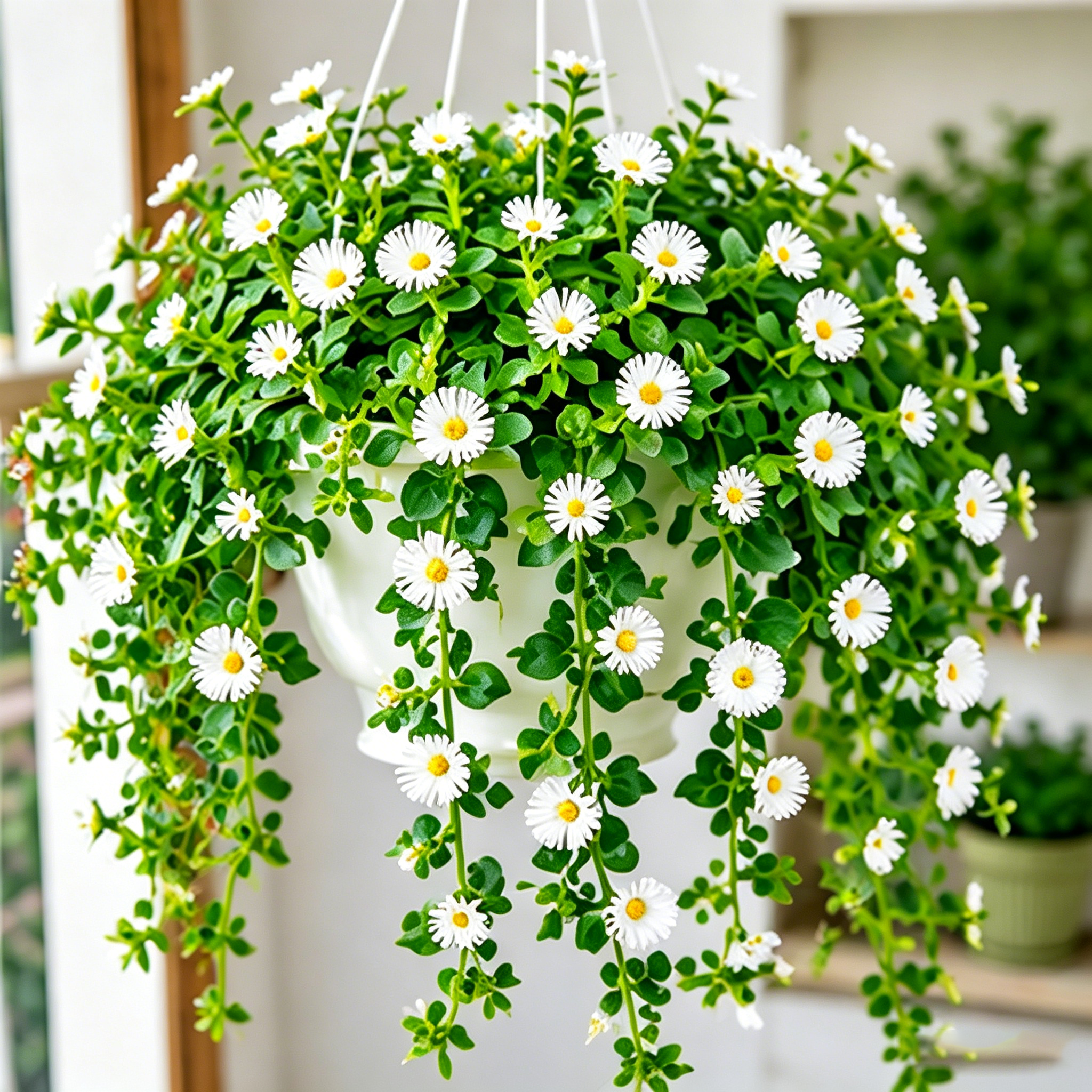 🌿🌸  Rare Color Baby Sun Rose – 💖 The Easy-Growing Hanging Plant That Keeps Blooming!