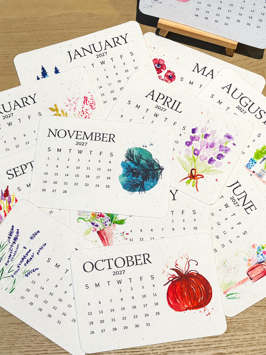 ✨New Arrivals 49% OFF Today🌱Eco-Friendly Plantable Love Seed Calendar 2026