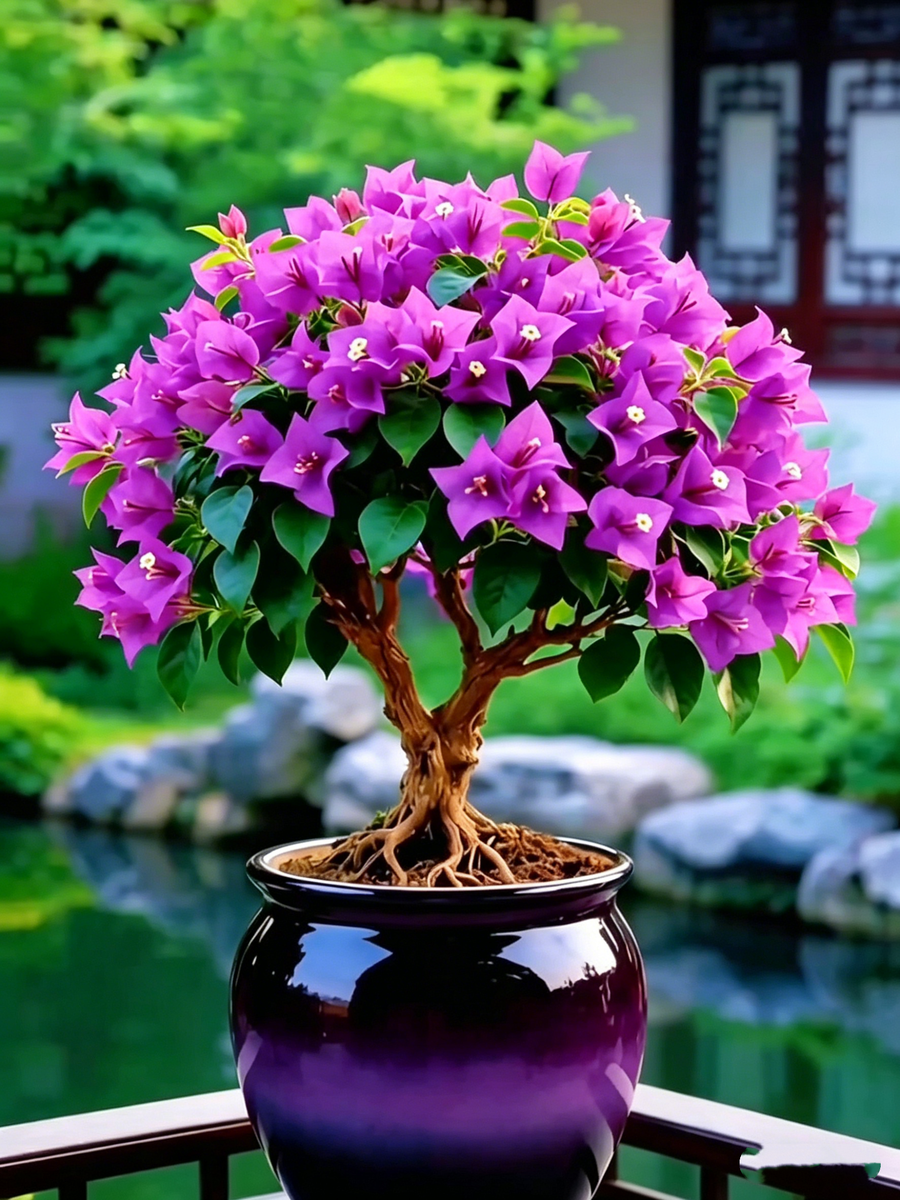 Colorful Bougainvillea Live Plants 🌺 Explosive Color Blooms That Transform Any Wall Into a Tropical Paradise