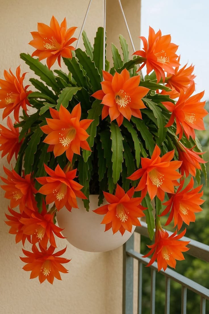 🌸 Mix Colors Christmas Cactus (Schlumbergera) – Easy-Care Blooms in Every Shade, Even in Winter ❄️🌈