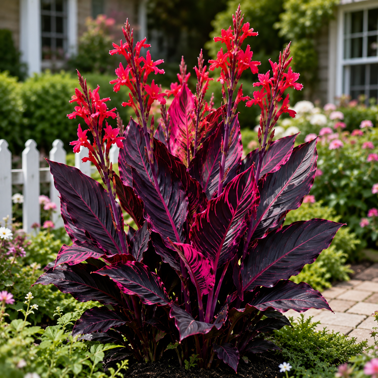 Rare Variegated Canna Lily