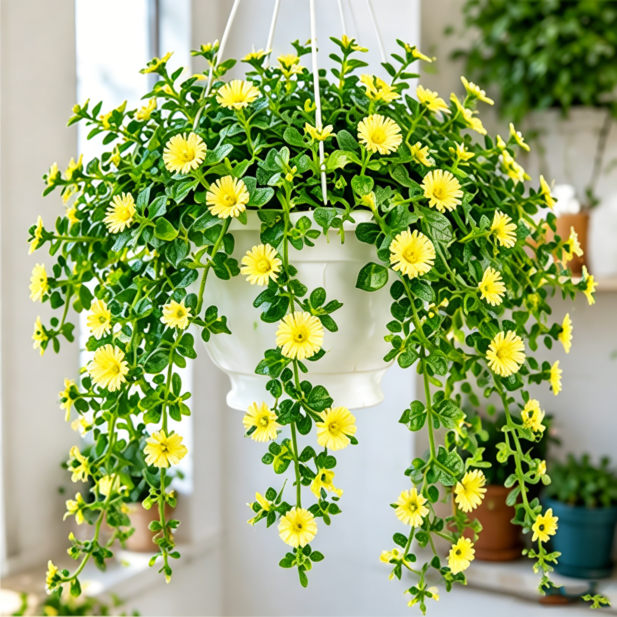 🌿🌸  Rare Color Baby Sun Rose – 💖 The Easy-Growing Hanging Plant That Keeps Blooming!