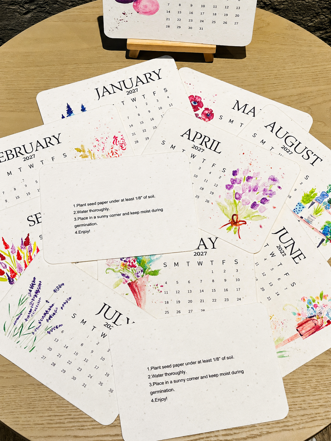 ✨New Arrivals 49% OFF Today🌱Eco-Friendly Plantable Love Seed Calendar 2026