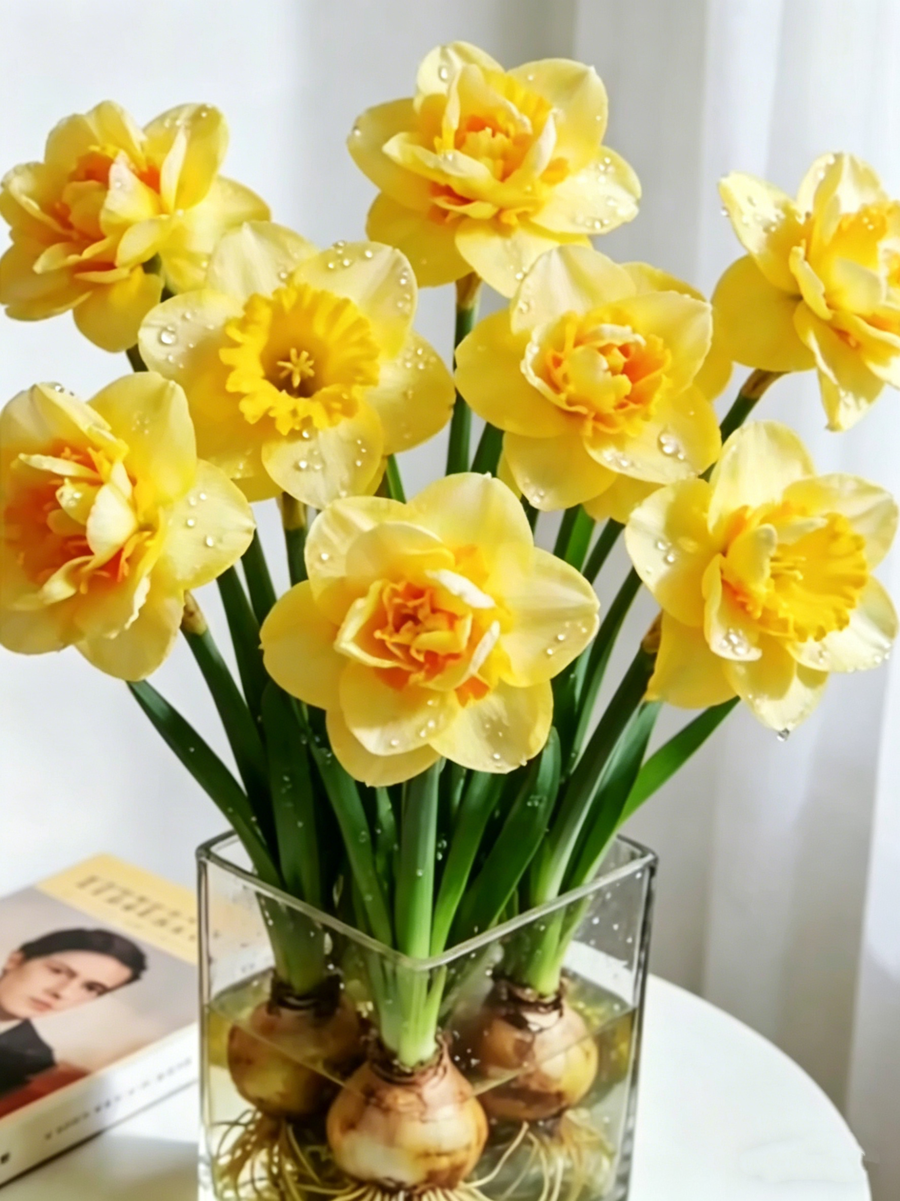 ✨Hydroponic Narcissus Bulbs – Fragrant & Easy to Grow 🌼 Can Thrive in Water or Soil