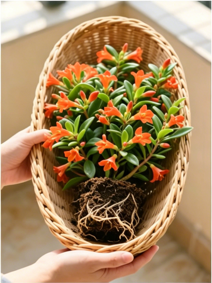 🌿 Goldfish Plant – A Living Waterfall of Golden Blooms & Evergreen Beauty 🐠✨