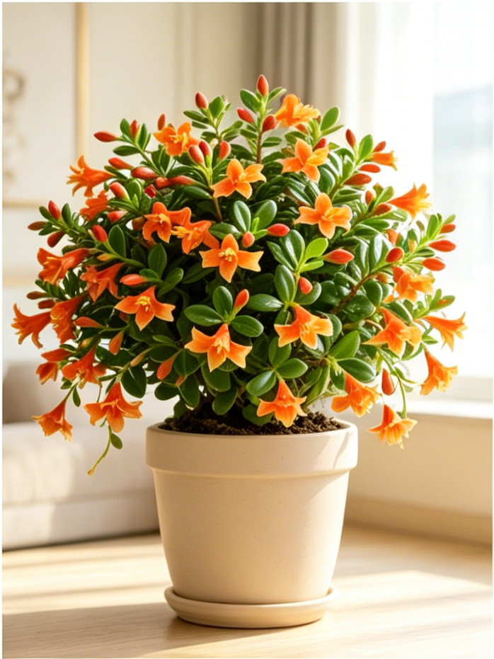 🌿 Goldfish Plant – A Living Waterfall of Golden Blooms & Evergreen Beauty 🐠✨