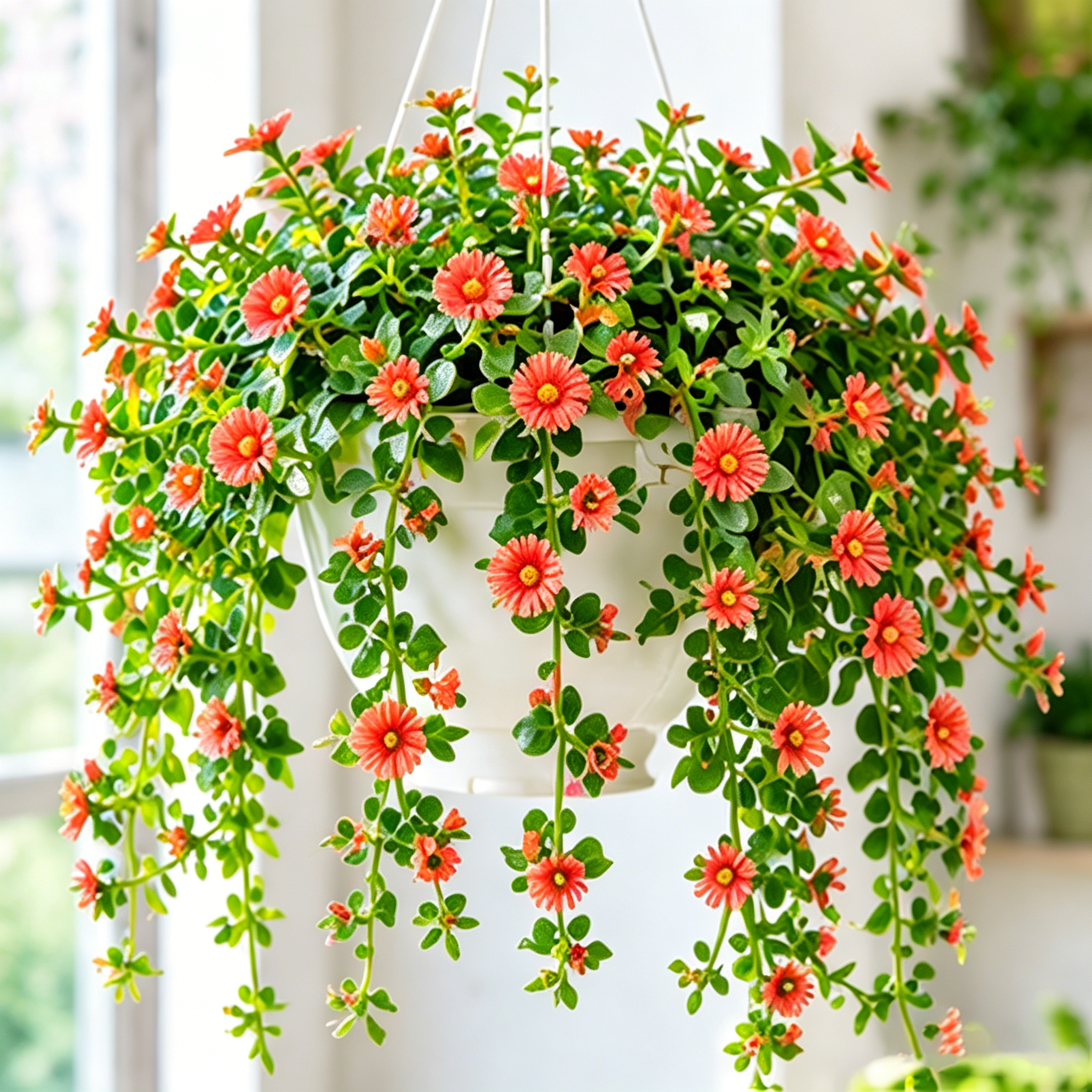 🌿🌸  Rare Color Baby Sun Rose – 💖 The Easy-Growing Hanging Plant That Keeps Blooming!