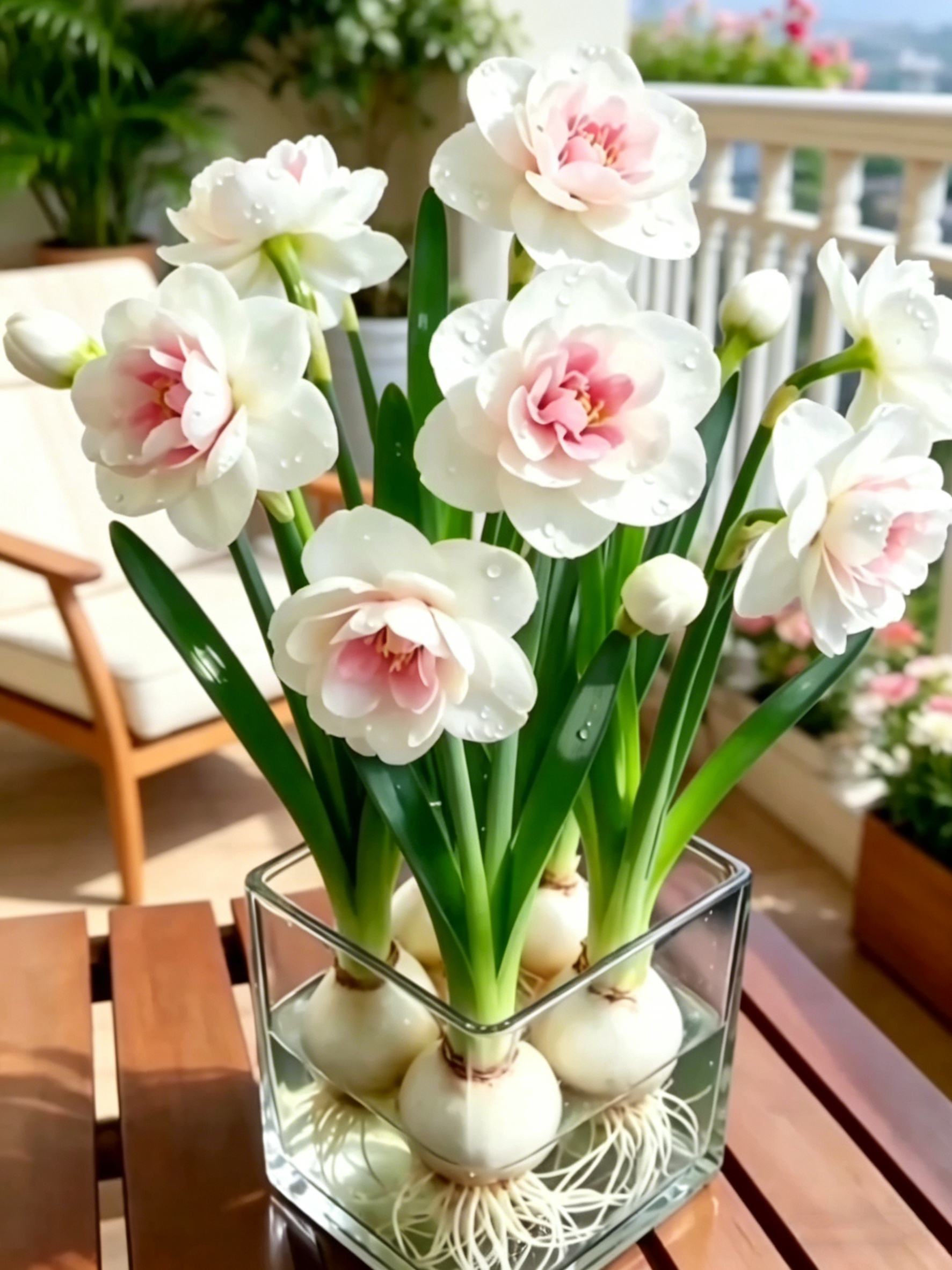 ✨Hydroponic Narcissus Bulbs – Fragrant & Easy to Grow 🌼 Can Thrive in Water or Soil