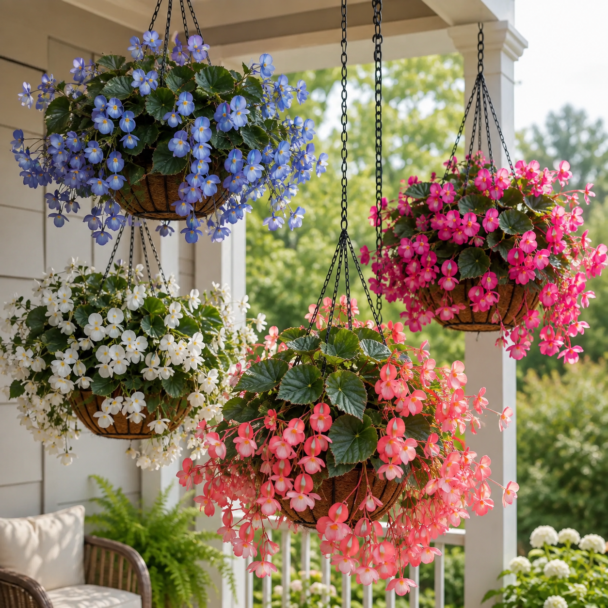 Rare hanging begonia bulbs