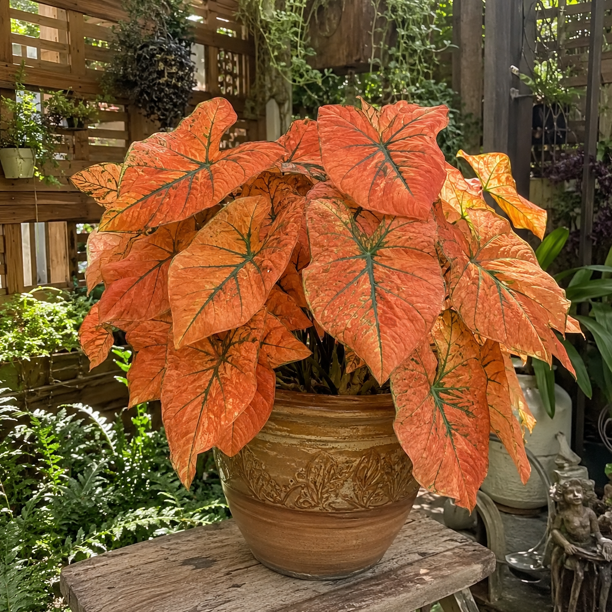 Colorful Caladium bulbs