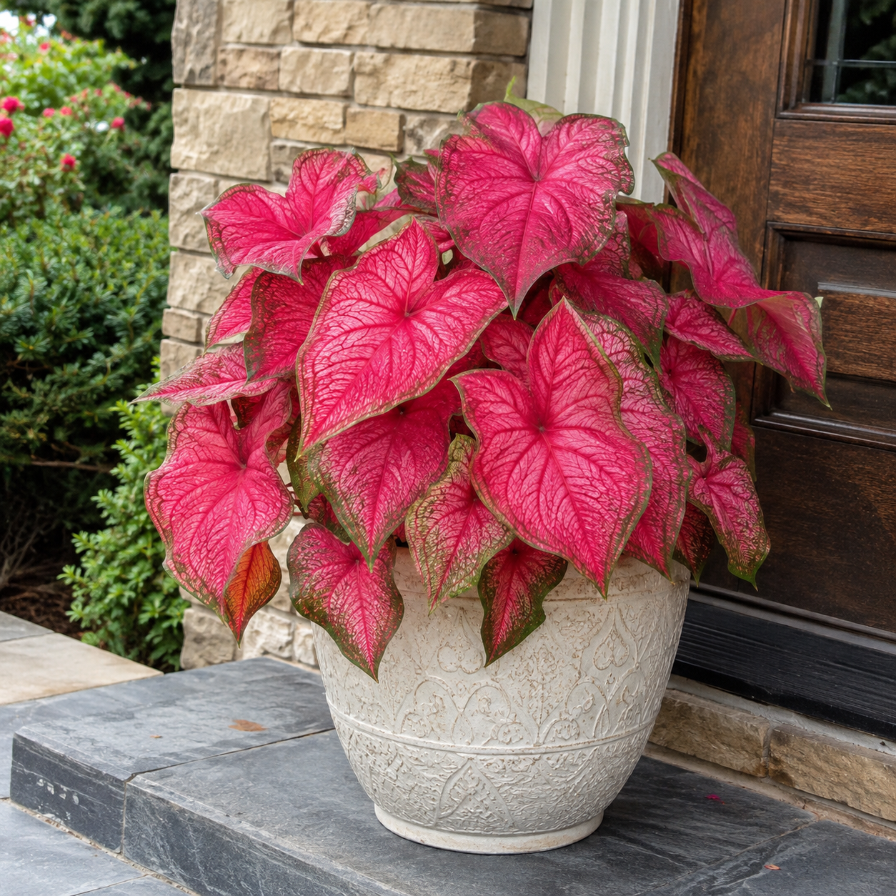 Colorful Caladium bulbs