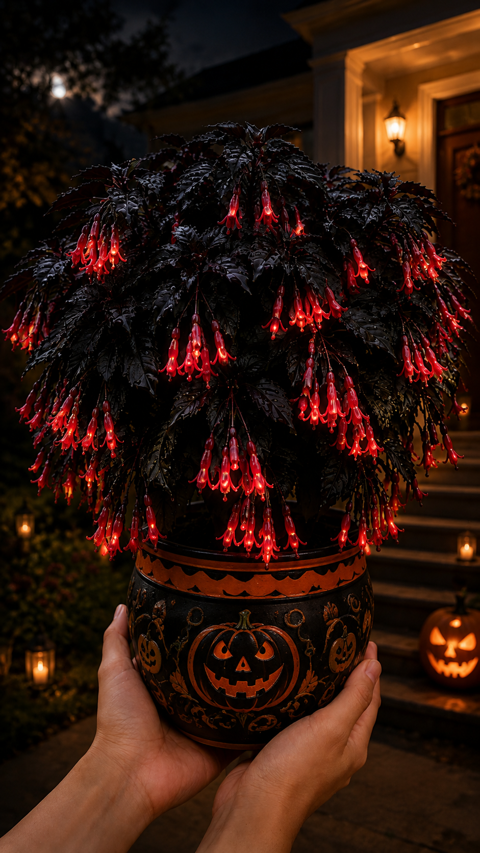Rare Halloween Lantern Orchid Bulbs
