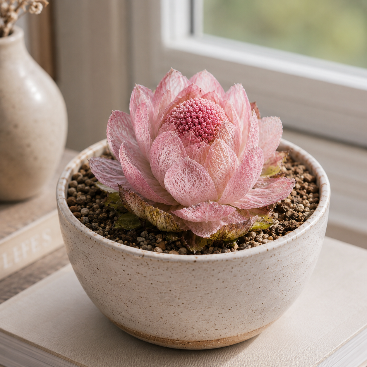 Rare snow lotus bulb