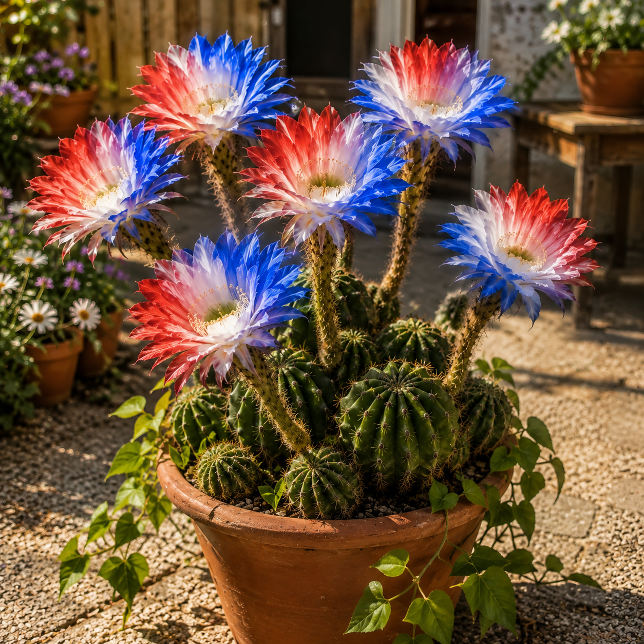 🌵👑 Giant Double Crown Cactus  bulbs — Tall & Extra-Full Blooms