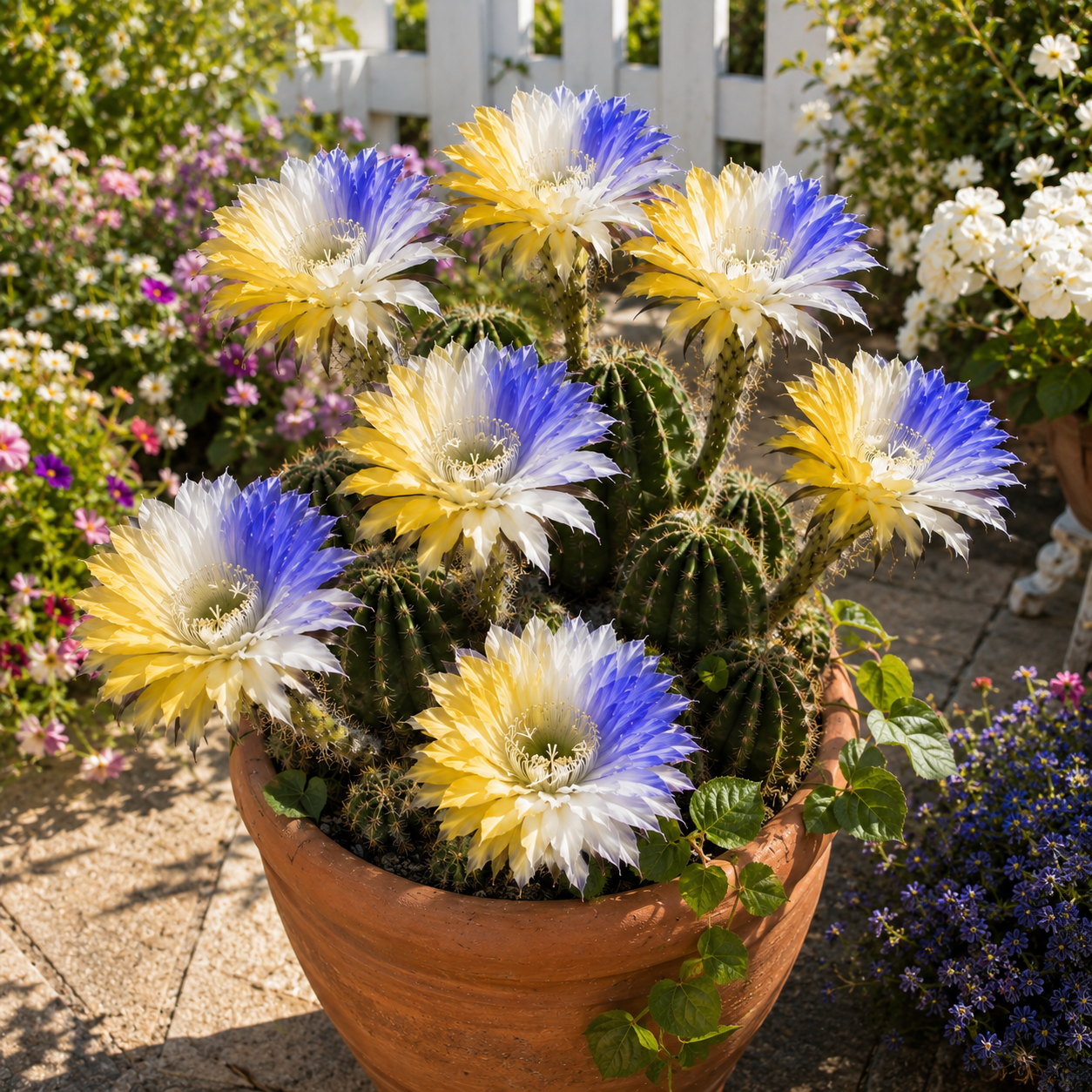🌵👑 Giant Double Crown Cactus  bulbs — Tall & Extra-Full Blooms