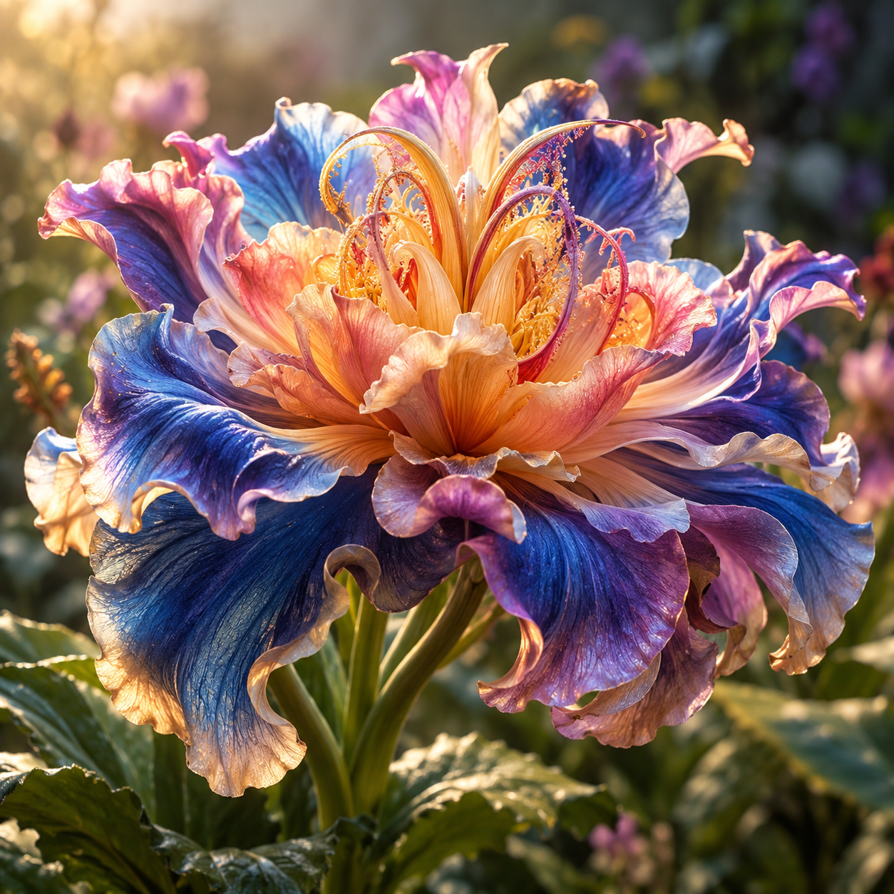 Giant Ram's Horn Lily Bulbs– Giant Double Ruffled Blooms | For Water & Soil Growing