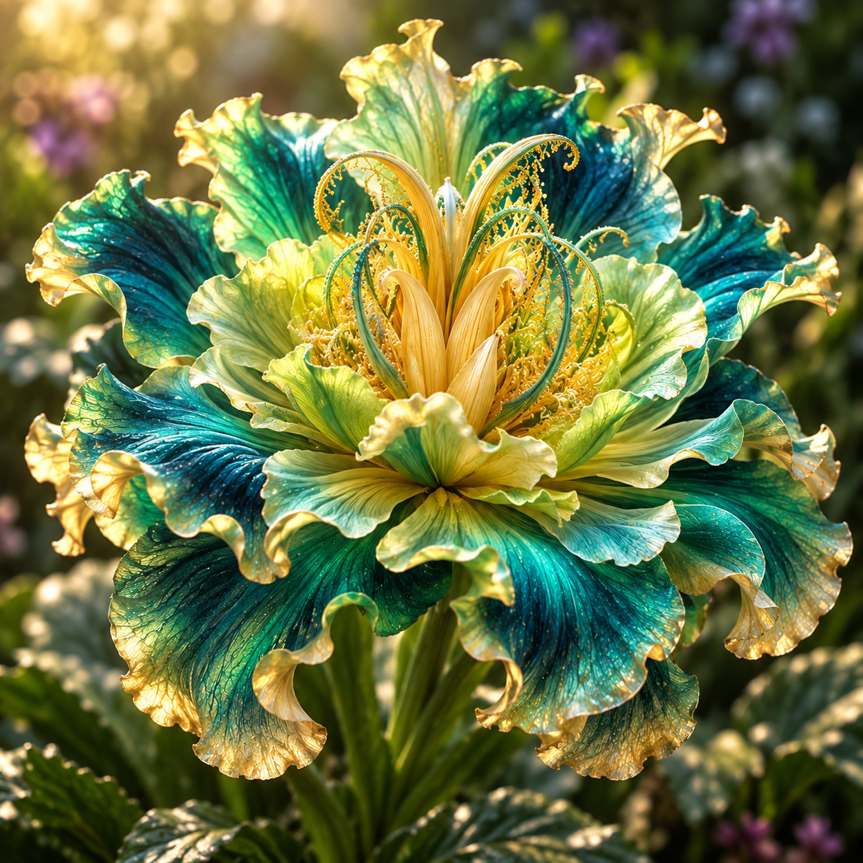 Giant Ram's Horn Lily Bulbs– Giant Double Ruffled Blooms | For Water & Soil Growing
