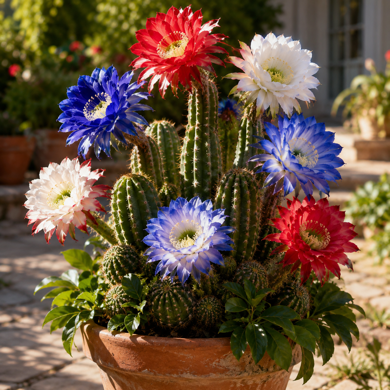 🌵👑 Giant Double Crown Cactus  bulbs — Tall & Extra-Full Blooms