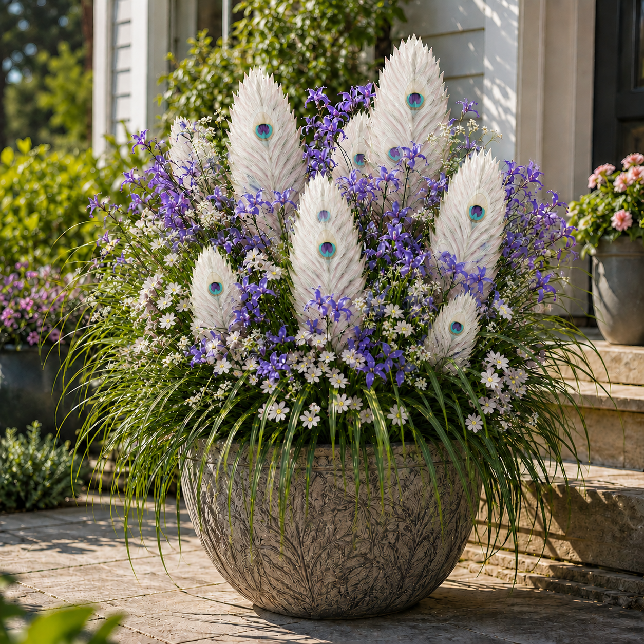 🦚 Rare Peacock Plume Flower Bulbs — Exotic Feather-Like Blooms in Stunning Colors