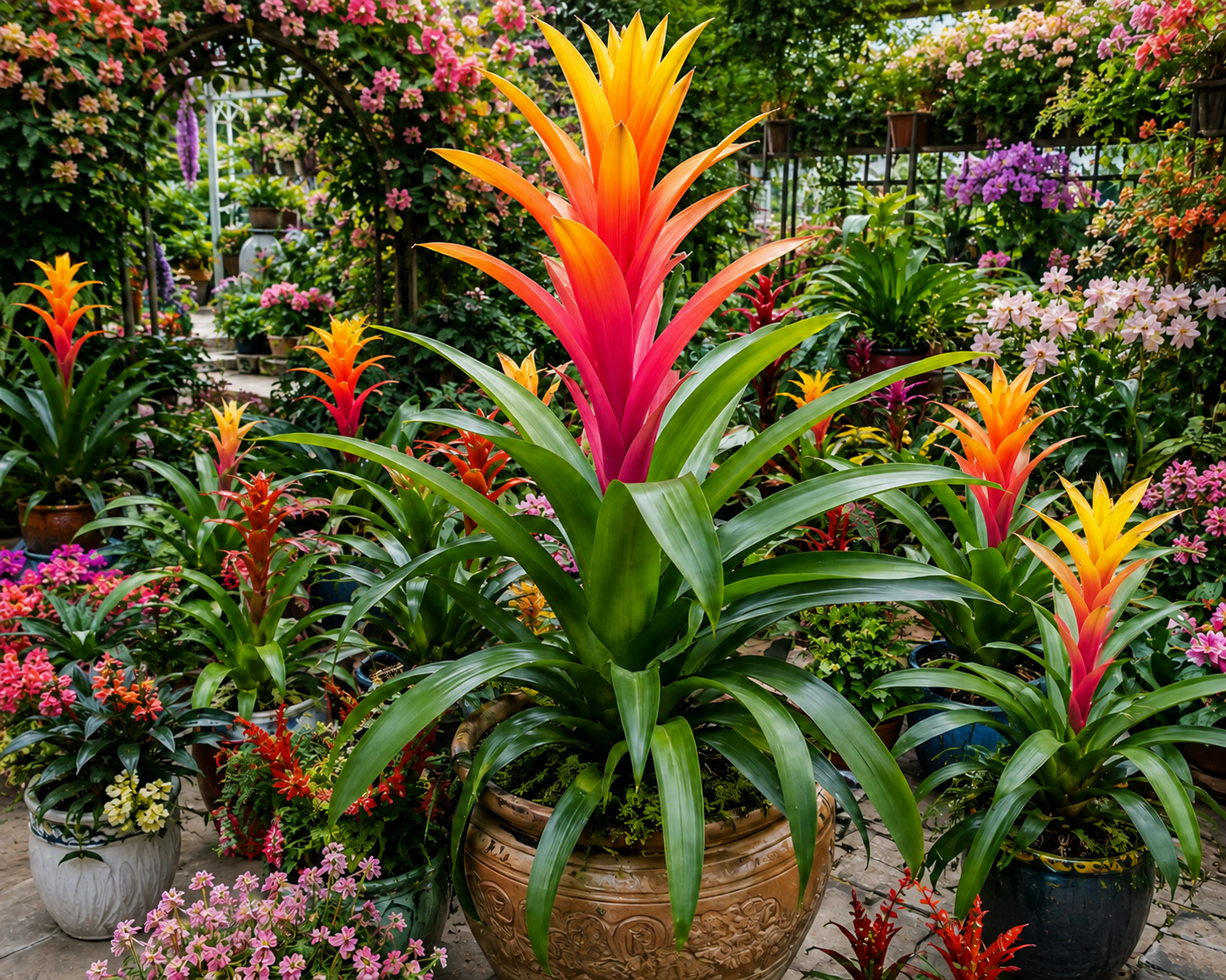 🌅🔥 Rare Sunset Flame Flower Bulbs — Stunning Gradient Blooms in Fiery Sunset Colors