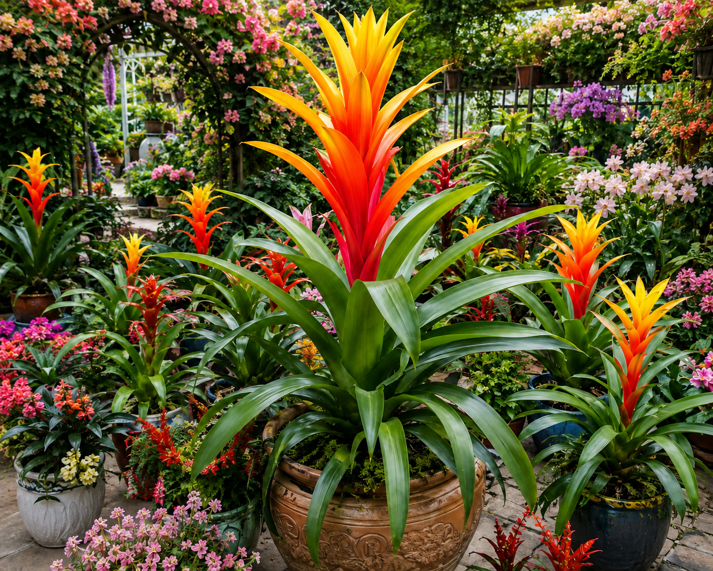 🌅🔥 Rare Sunset Flame Flower Bulbs — Stunning Gradient Blooms in Fiery Sunset Colors