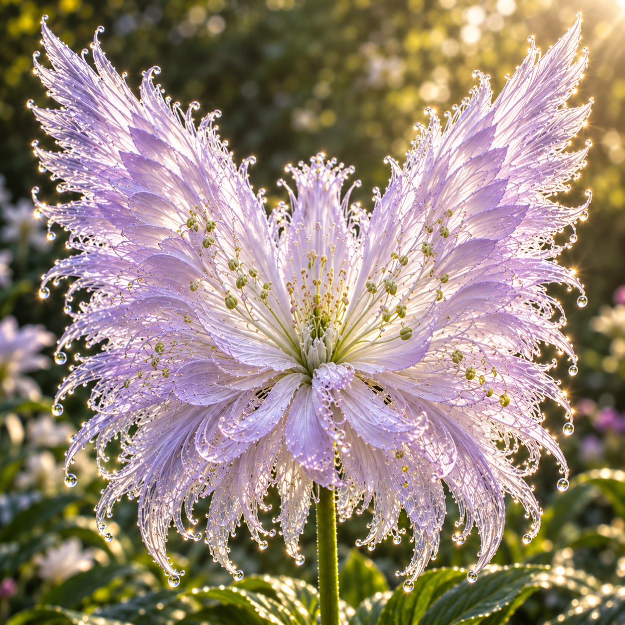 🌸 Rare Angel Wing Flower Bulbs – Grow Stunning Feather-Like Blooms