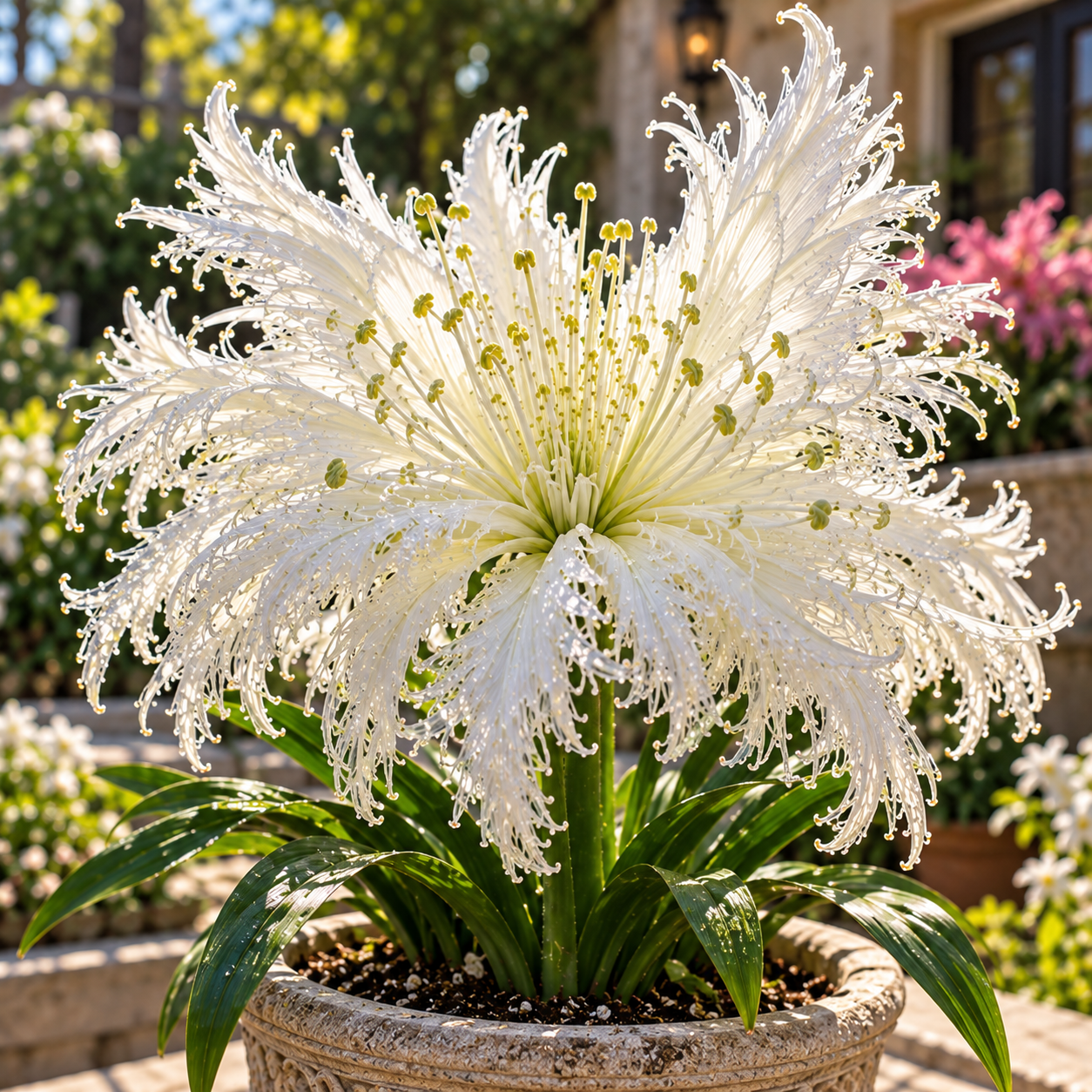 🌸 Rare Angel Wing Flower Bulbs – Grow Stunning Feather-Like Blooms