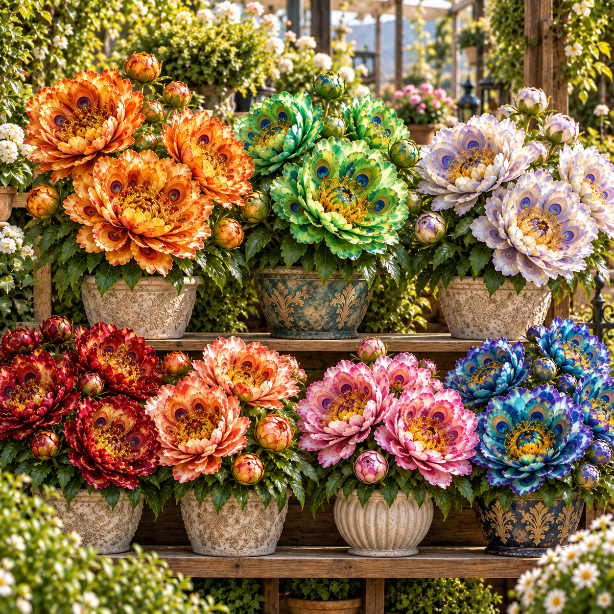 🦚 Rare Multicolor Peacock Flower Bulbs – Even Beginners Can Grow Stunning Blooms