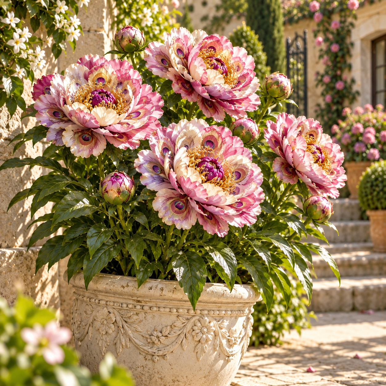 🦚 Rare Multicolor Peacock Flower Bulbs – Even Beginners Can Grow Stunning Blooms