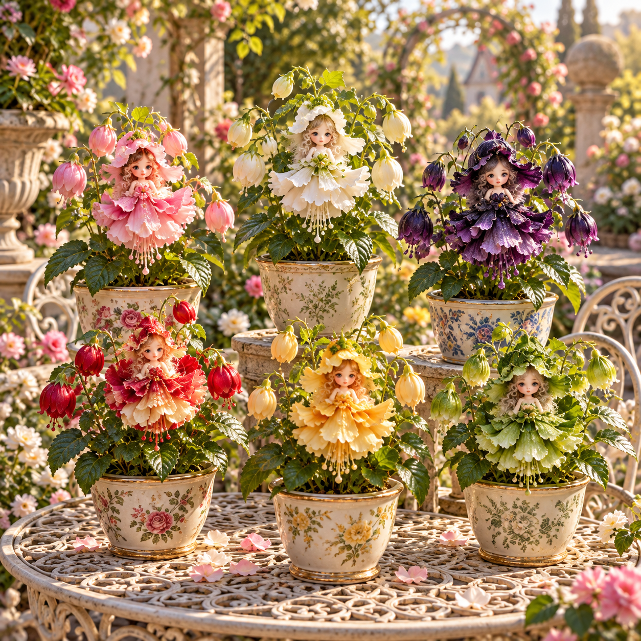 🌸 Fairy Doll Flower Bulbs – Grow Enchanting Doll-Shaped Blooms in Stunning Colors! 🧚‍♀️