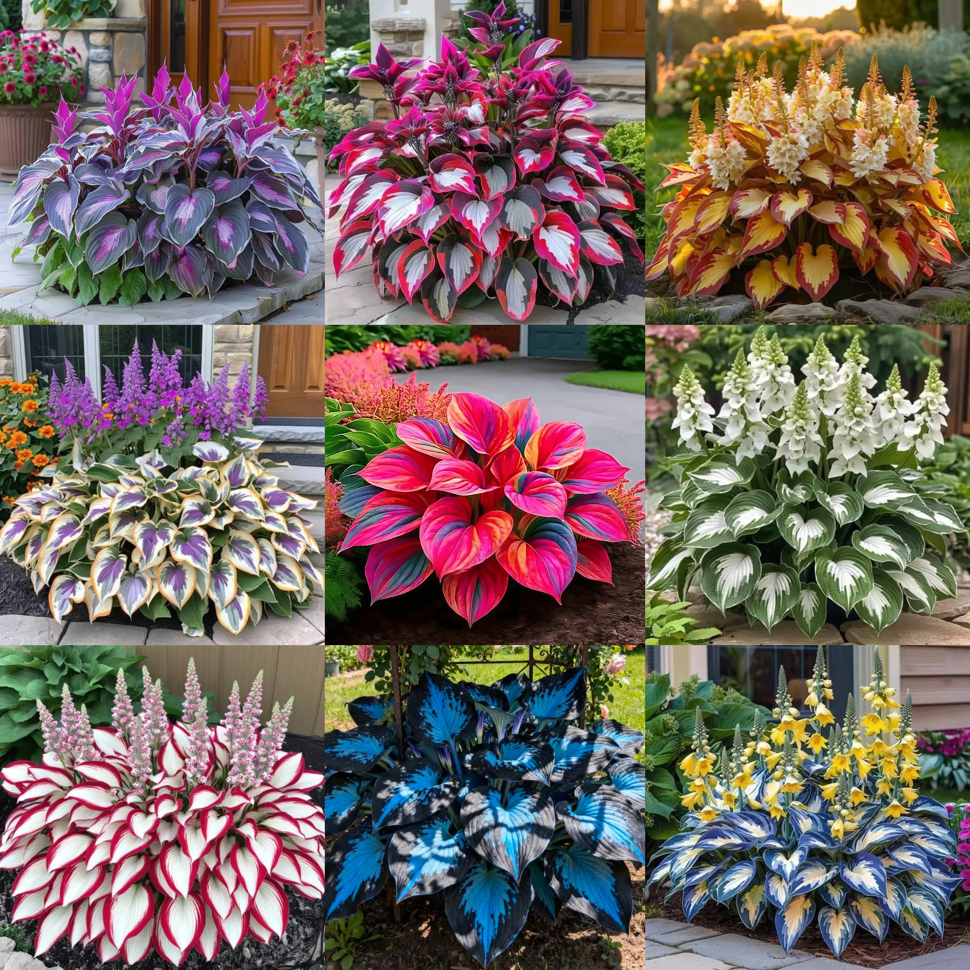 🌈 Rare Hosta Seeds — Premium, Shade-Loving Perennials with Lush Foliage 🌿