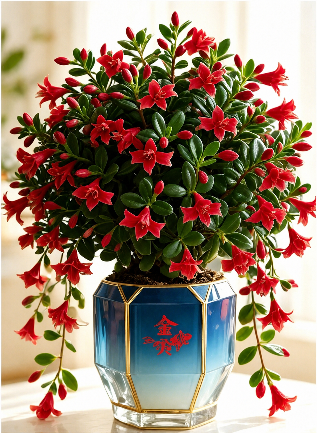 🌿 Goldfish Plant – A Living Waterfall of Golden Blooms & Evergreen Beauty 🐠✨