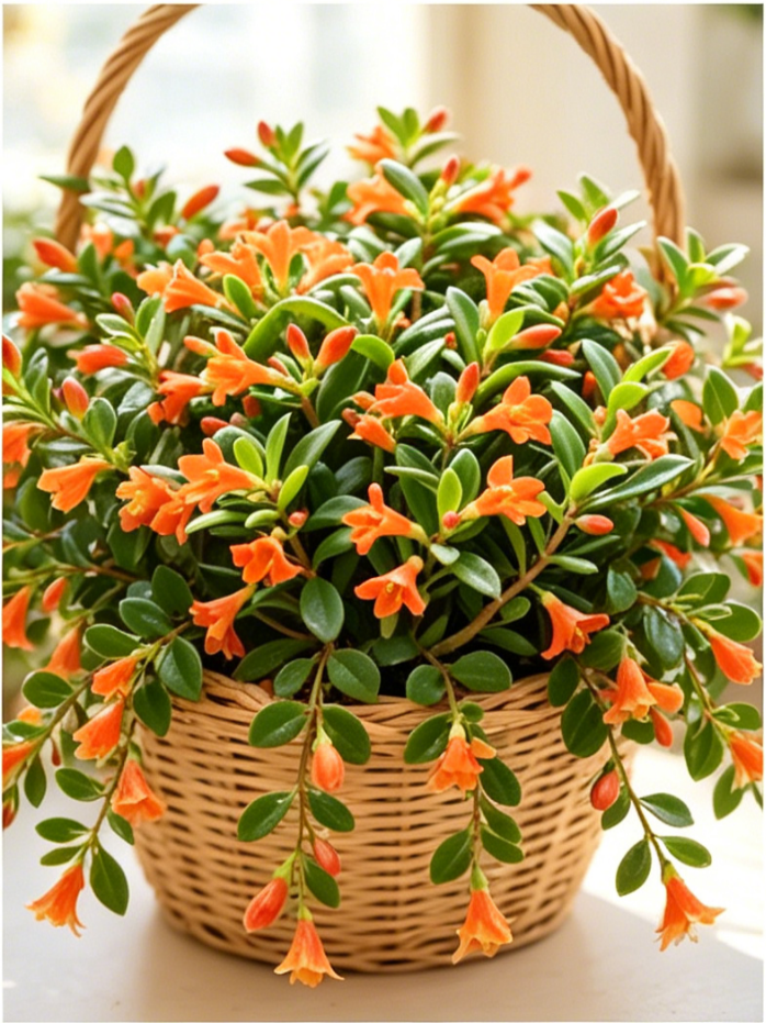 🌿 Goldfish Plant – A Living Waterfall of Golden Blooms & Evergreen Beauty 🐠✨