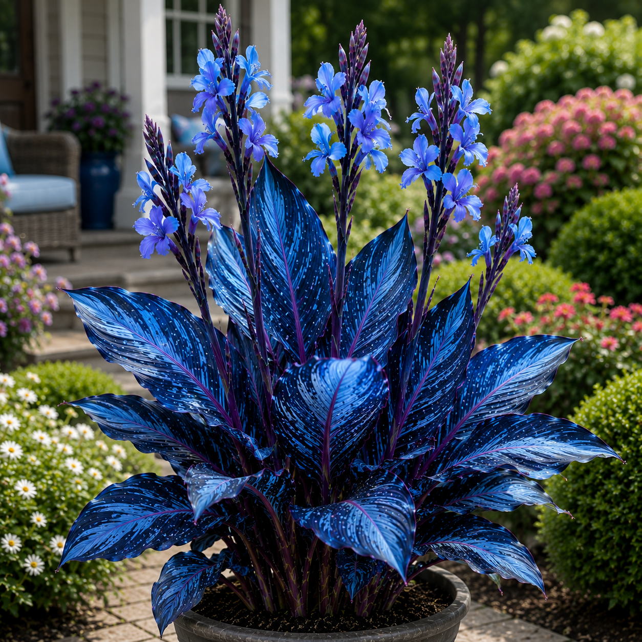 Rare Variegated Canna Lily